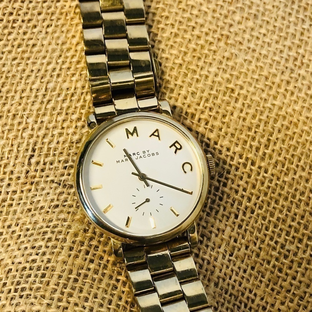 marc Jacobs Women's Gold Tone Watch